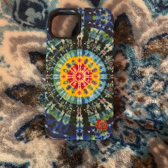 Colorful Tie-Dye Phone Case - Picture 1 of 1